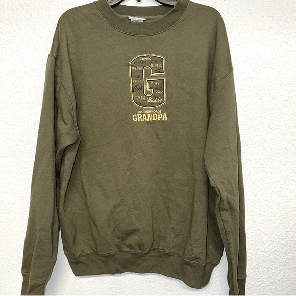 Men’s grandpa sweatshirt sz XL - Picture 1 of 7